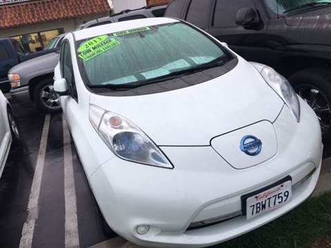 2013 Nissan LEAF for sale at CARSTER in Huntington Beach CA