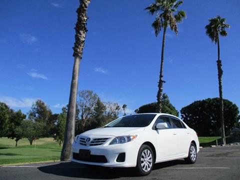 2013 Toyota Corolla for sale at CARSTER in Huntington Beach CA