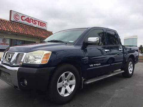 2006 Nissan Titan for sale at CARSTER in Huntington Beach CA