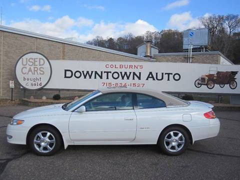 2003 Toyota Camry Solara for sale at Colburns Downtown Auto in Eau Claire WI