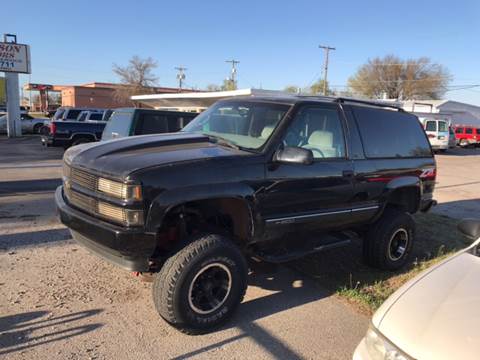 1997 Chevrolet Tahoe for sale at MADISON MOTORS in Bethany OK