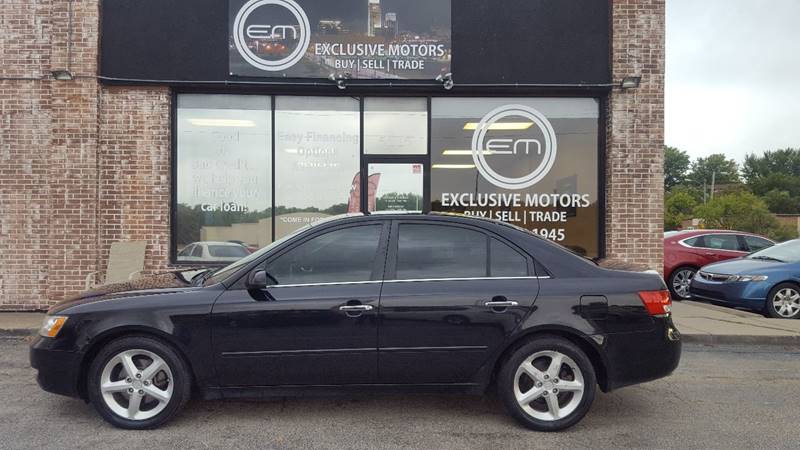 2006 Hyundai Sonata Gls V6 4dr Sedan In Omaha Ne Exclusive Motors