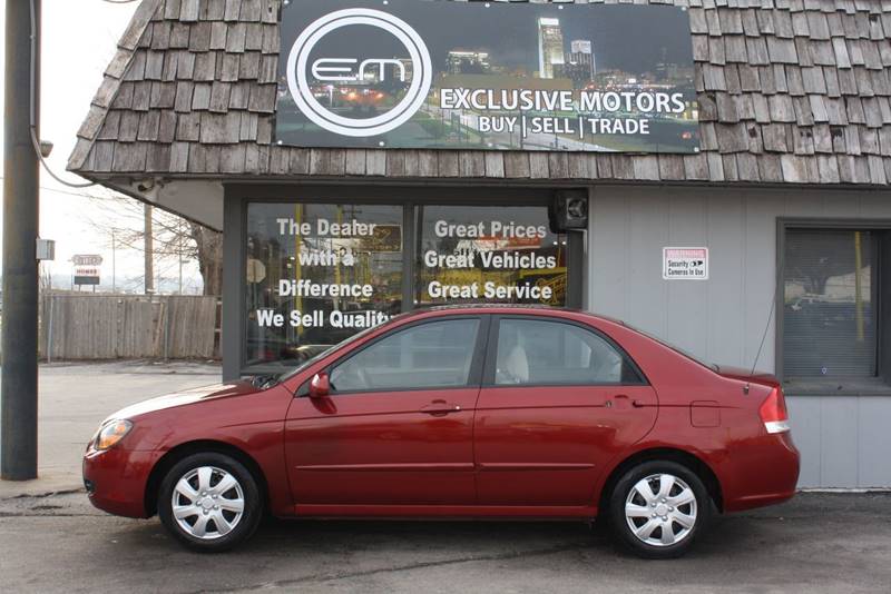 2009 Kia Spectra Ex 4dr Sedan 4a In Omaha Ne Exclusive Motors