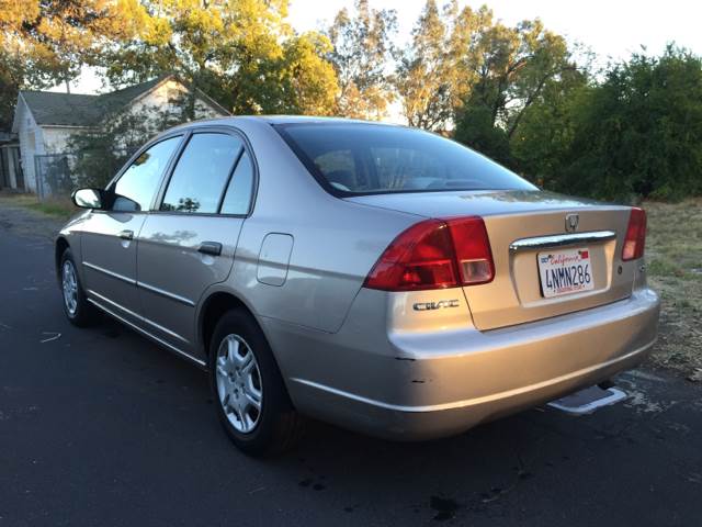 2001 Honda Civic LX 4dr Sedan In Vacaville CA - 707 Motors