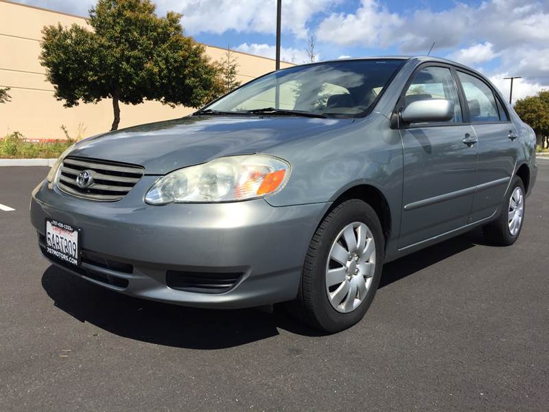 2003 Toyota Corolla LE 4dr Sedan In Vacaville CA - 707 Motors