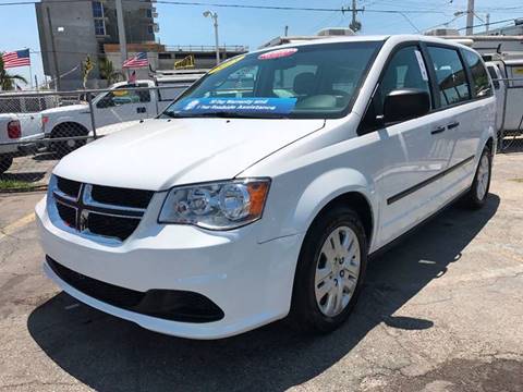 2015 Dodge Grand Caravan for sale at MIAMI AUTO LIQUIDATORS in Miami FL