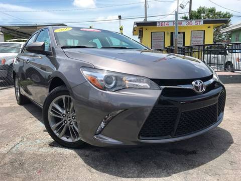 2016 Toyota Camry for sale at MIAMI AUTO LIQUIDATORS in Miami FL