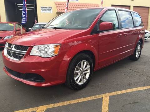 2013 Dodge Grand Caravan for sale at MIAMI AUTO LIQUIDATORS in Miami FL