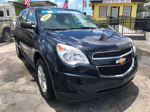2015 Chevrolet Equinox for sale at MIAMI AUTO LIQUIDATORS in Miami FL