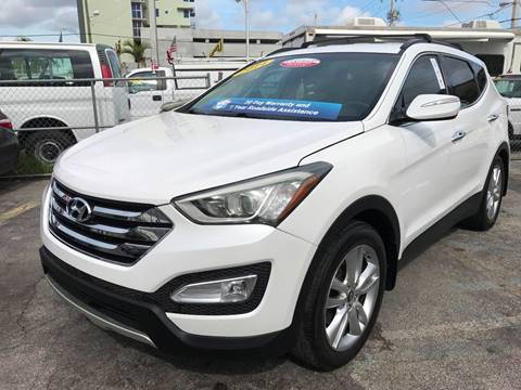 2013 Hyundai Santa Fe Sport for sale at MIAMI AUTO LIQUIDATORS in Miami FL