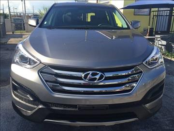 2015 Hyundai Santa Fe Sport for sale at MIAMI AUTO LIQUIDATORS in Miami FL