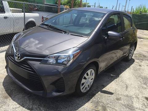 2016 Toyota Yaris for sale at MIAMI AUTO LIQUIDATORS in Miami FL