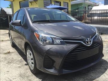 2015 Toyota Yaris for sale at MIAMI AUTO LIQUIDATORS in Miami FL