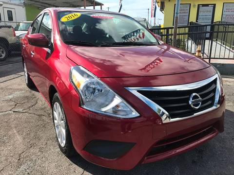 2016 Nissan Versa for sale at MIAMI AUTO LIQUIDATORS in Miami FL