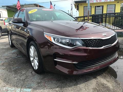 2016 Kia Optima for sale at MIAMI AUTO LIQUIDATORS in Miami FL