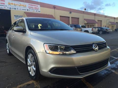 2013 Volkswagen Jetta for sale at MIAMI AUTO LIQUIDATORS in Miami FL
