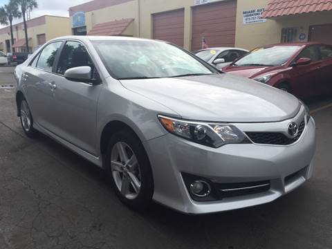 2014 Toyota Camry for sale at MIAMI AUTO LIQUIDATORS in Miami FL