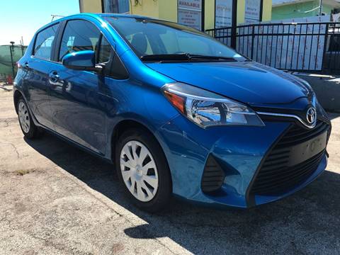 2016 Toyota Yaris for sale at MIAMI AUTO LIQUIDATORS in Miami FL
