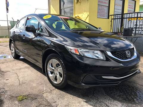 2013 Honda Civic for sale at MIAMI AUTO LIQUIDATORS in Miami FL