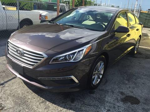 2015 Hyundai Sonata for sale at MIAMI AUTO LIQUIDATORS in Miami FL