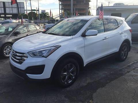 2015 Hyundai Santa Fe Sport for sale at MIAMI AUTO LIQUIDATORS in Miami FL
