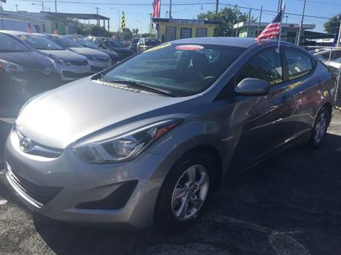 2015 Hyundai Elantra for sale at MIAMI AUTO LIQUIDATORS in Miami FL