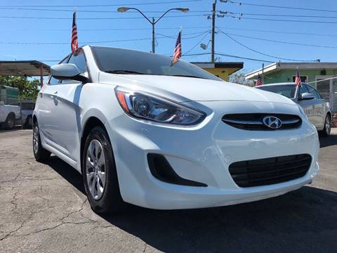 2016 Hyundai Accent for sale at MIAMI AUTO LIQUIDATORS in Miami FL