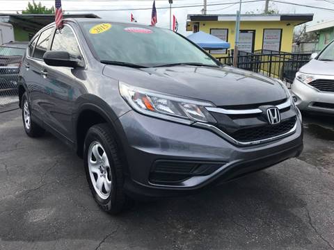2015 Honda CR-V for sale at MIAMI AUTO LIQUIDATORS in Miami FL