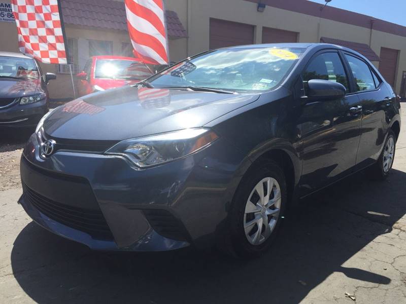 2014 Toyota Corolla for sale at MIAMI AUTO LIQUIDATORS in Miami FL