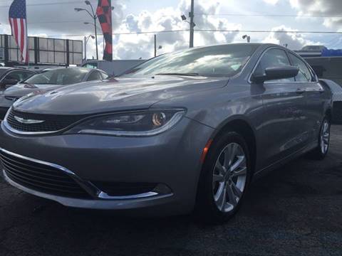 2015 Chrysler 200 for sale at MIAMI AUTO LIQUIDATORS in Miami FL