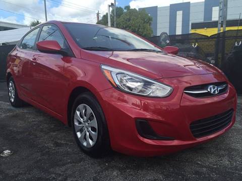 2015 Hyundai Accent for sale at MIAMI AUTO LIQUIDATORS in Miami FL