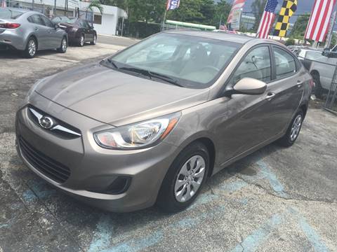 2014 Hyundai Accent for sale at MIAMI AUTO LIQUIDATORS in Miami FL
