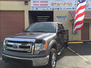2013 Ford F-150 for sale at MIAMI AUTO LIQUIDATORS in Miami FL