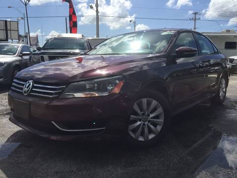 2012 Volkswagen Passat for sale at MIAMI AUTO LIQUIDATORS in Miami FL