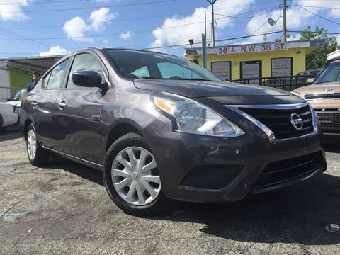 2015 Nissan Versa for sale at MIAMI AUTO LIQUIDATORS in Miami FL