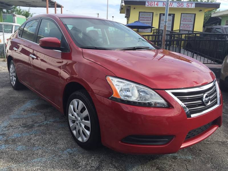 2014 Nissan Sentra for sale at MIAMI AUTO LIQUIDATORS in Miami FL