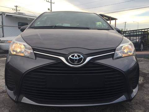 2015 Toyota Yaris for sale at MIAMI AUTO LIQUIDATORS in Miami FL