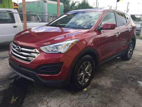 2015 Hyundai Santa Fe Sport for sale at MIAMI AUTO LIQUIDATORS in Miami FL