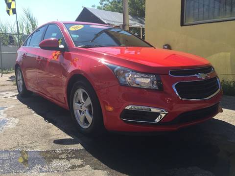 2015 Chevrolet Cruze for sale at MIAMI AUTO LIQUIDATORS in Miami FL