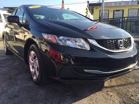 2015 Honda Civic for sale at MIAMI AUTO LIQUIDATORS in Miami FL