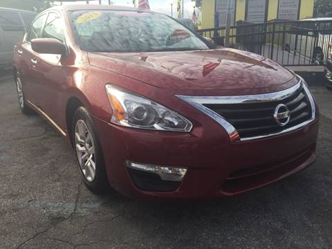 2015 Nissan Altima for sale at MIAMI AUTO LIQUIDATORS in Miami FL