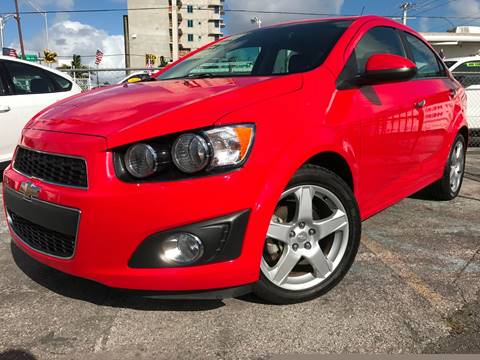 2015 Chevrolet Sonic for sale at MIAMI AUTO LIQUIDATORS in Miami FL