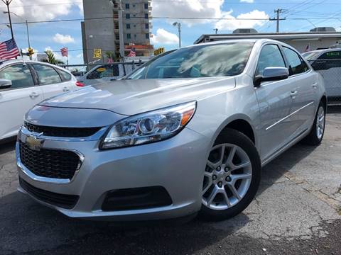 2015 Chevrolet Malibu for sale at MIAMI AUTO LIQUIDATORS in Miami FL