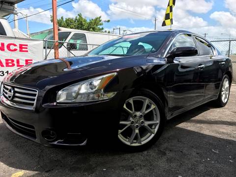 2012 Nissan Maxima for sale at MIAMI AUTO LIQUIDATORS in Miami FL