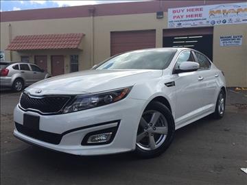 2014 Kia Optima for sale at MIAMI AUTO LIQUIDATORS in Miami FL