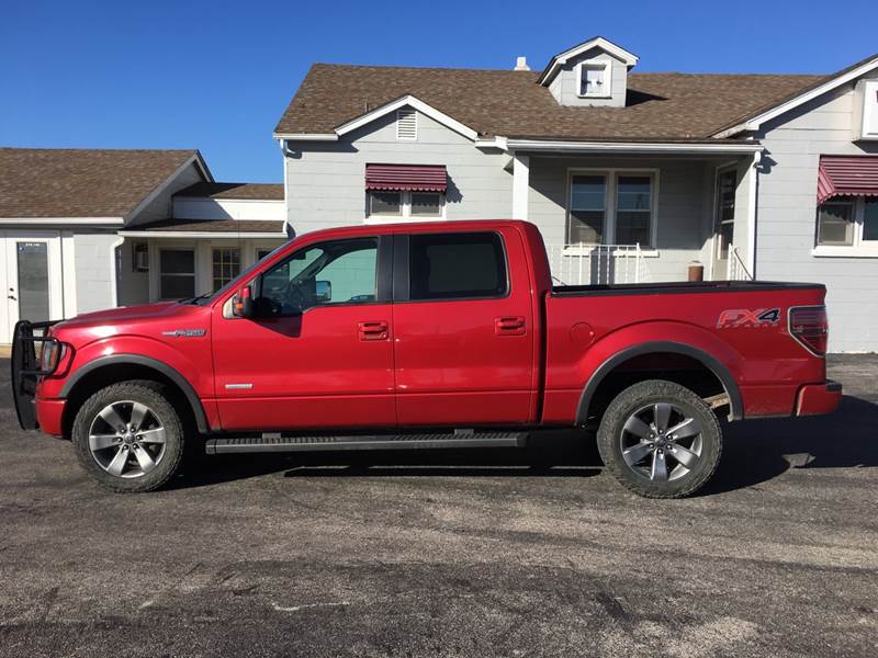 2012 Ford F-150 4x4 FX4 4dr SuperCrew Styleside 5.5 ft. SB In Sullivan ...