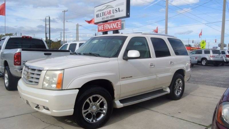 2002 Cadillac Escalade for sale at Multicar in Winter Haven FL