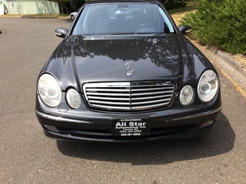 2003 Mercedes-Benz E-Class for sale at All Star Automotive in Tacoma WA