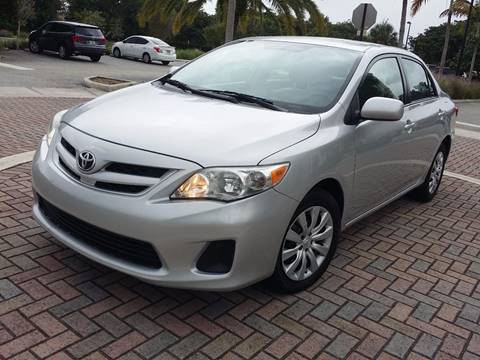 2012 Toyota Corolla for sale at DL3 Group LLC in Margate FL