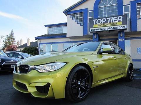 2015 BMW M3 for sale at Top Tier Motorcars in San Jose CA